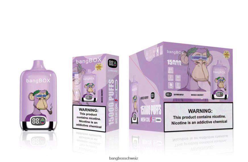 Bang Box Preis 26T82H41 gemischte Beere | Bang Box 15000 Züge