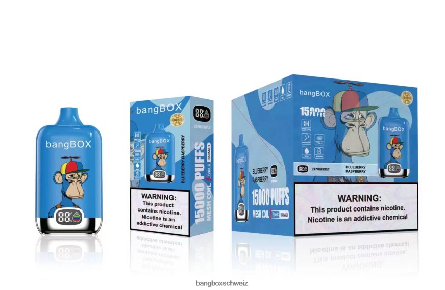 Bang Box Vape Kaufen 26T82H46 Blaubeer-Himbeere | Bang Box 15000 Züge