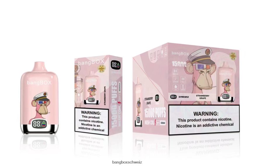 Bang Box Zürich 26T82H44 Erdbeertraube | Bang Box 15000 Züge
