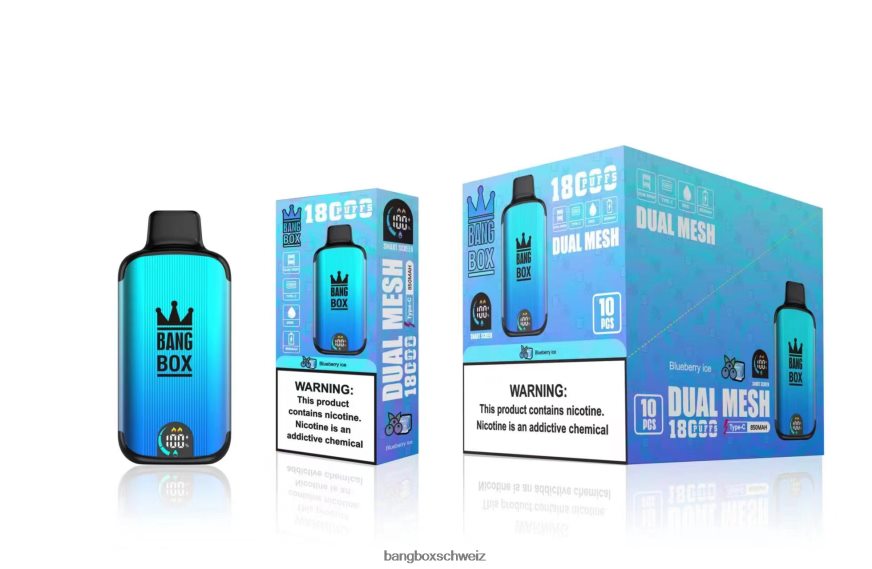 Bang Box Kaufen 26T82H90 Blaubeereis | Bang Box 18000 Züge