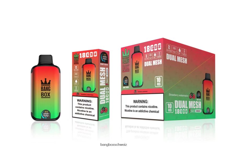 Bang Box Vape Kaufen 26T82H88 Erdbeerwassermelone | Bang Box 18000 Züge