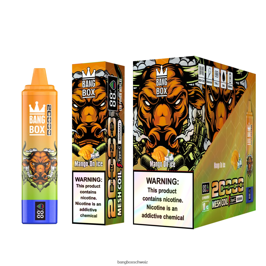 Bang Box Kaufen 26T82H54 Mango auf Eis | Bang Box 20.000 Züge intelligenter Bildschirm