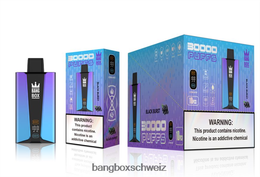 Bang Box Preis 26T82H77 schwarzer Ausbruch | Bang Box 30.000 Züge intelligenter Bildschirm