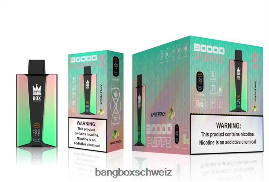 Bang Box Preis 26T82H83 Apfel-Pfirsich | Bang Box 30.000 Züge intelligenter Bildschirm