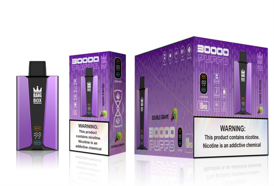Bang Box Schweiz 26T82H85 doppelte Traube | Bang Box 30.000 Züge intelligenter Bildschirm