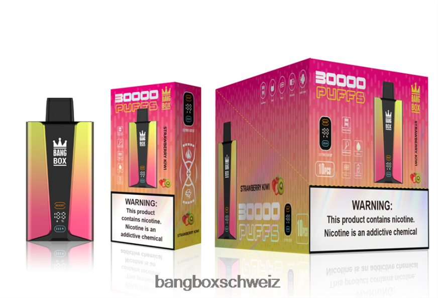 Bang Box Zürich 26T82H74 Erdbeer-Kiwi | Bang Box 30.000 Züge intelligenter Bildschirm