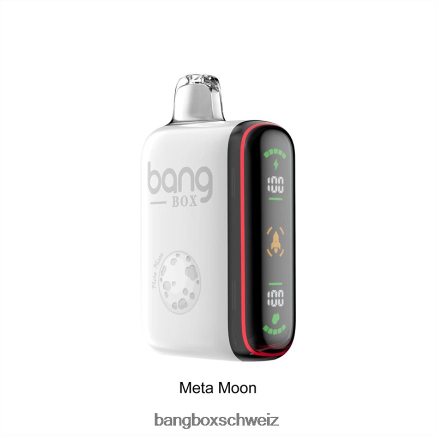 Bang Box Vape 26T82H33 Meta-Mond | Bang Box 9000–18000 Züge, intelligente Leistungsanzeige