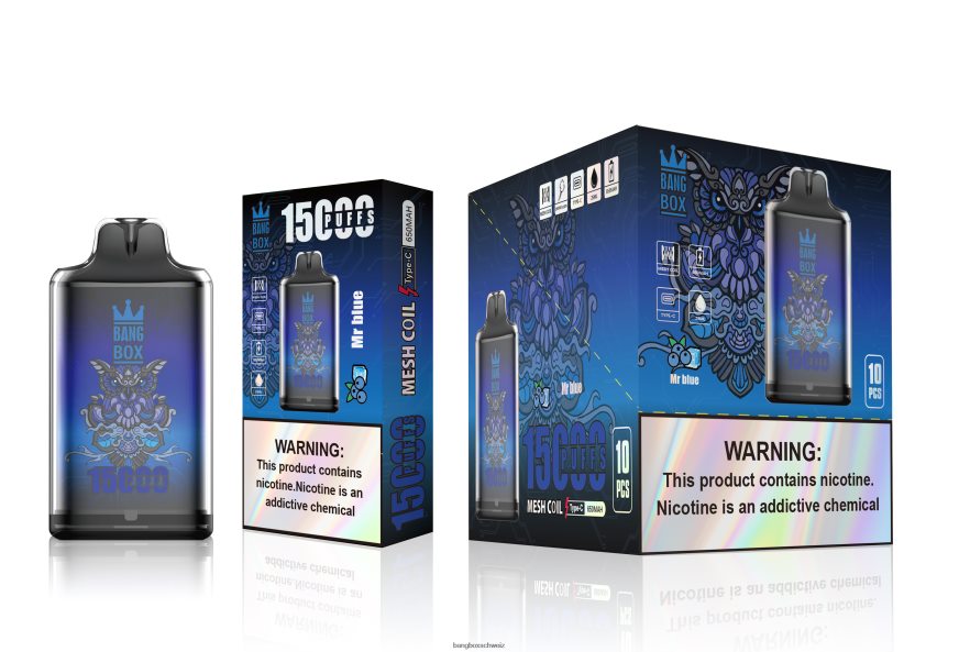 Bang Box Schweiz 26T82H109 Herr Blau | Bang Box s1-15000 Züge