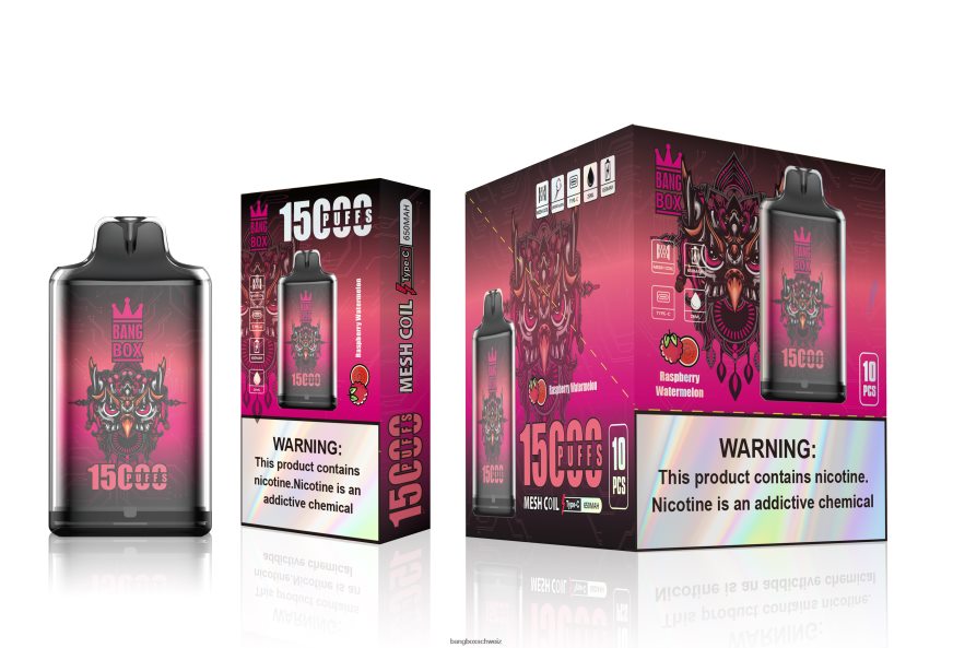 Bang Box Vape 26T82H105 Himbeer-Wassermelone | Bang Box s1-15000 Züge