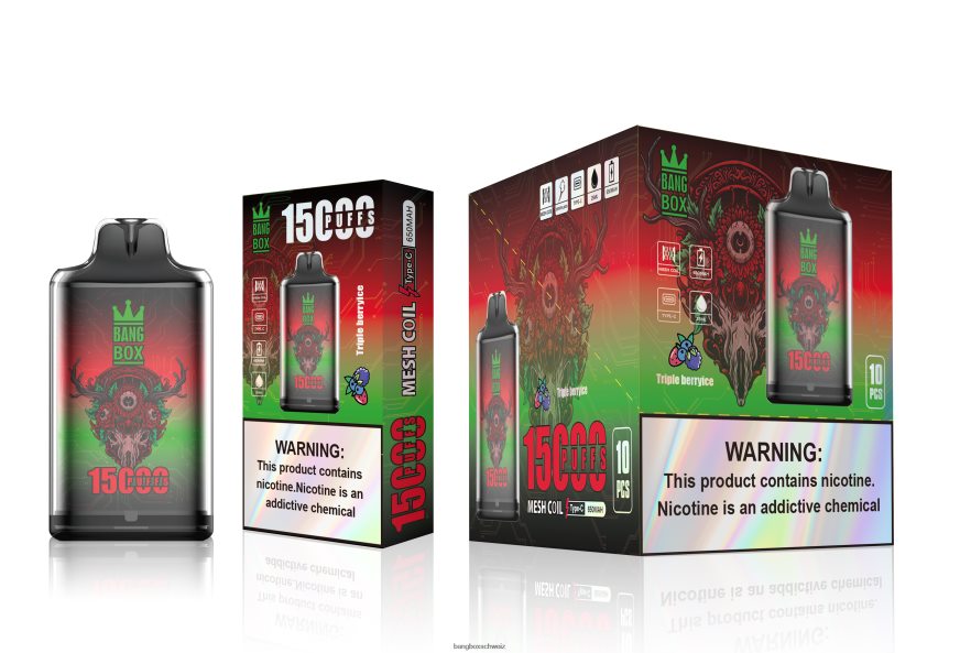 Bang Box Zürich 26T82H104 dreifaches Beereneis | Bang Box s1-15000 Züge